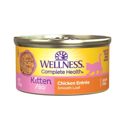 Wellness Complete Health Kitten Chicken Pate Wet Cat Food - main product image