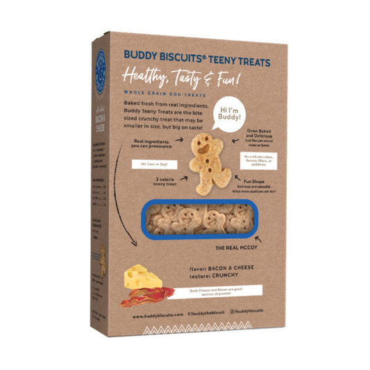 Buddy Biscuits Crunchy Teeny Treats Bacon and Cheese (8oz) - detail view