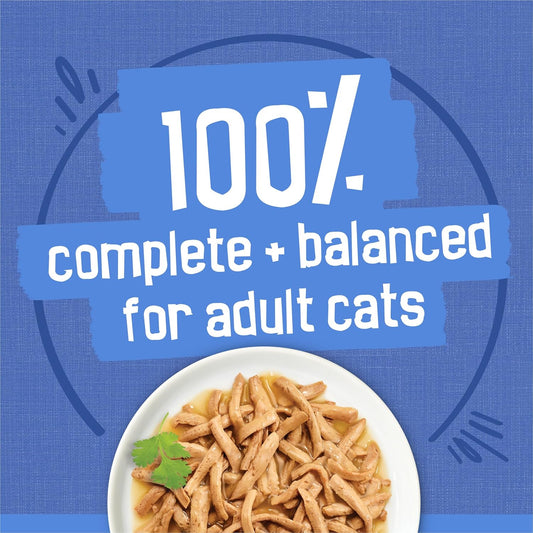 Friskies Shreds Variety Pack 32Ct Of 5 5Oz Cans Wet Cat Food - detail view
