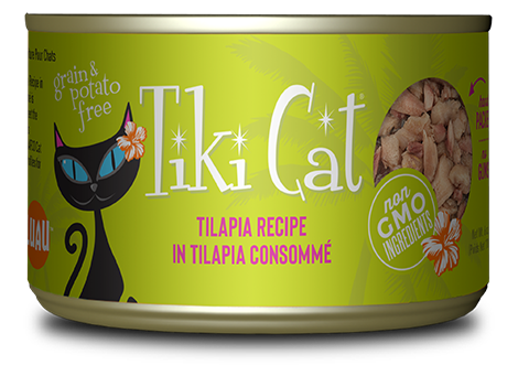 Tikicat All Life Stages Kapi'Olani Luau Tilapia (2.8oz) - main product image
