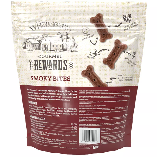 Wholesomes Adult Smoky Bites Dog Treats 3Lb Dog Treats - detail view