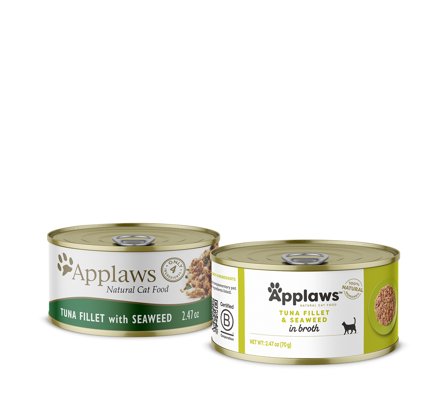 Applaws Adult Tuna and Seaweed Wet Cat Food (2.47oz) - Wet Cat Food at Purrfect Pet Kingdom