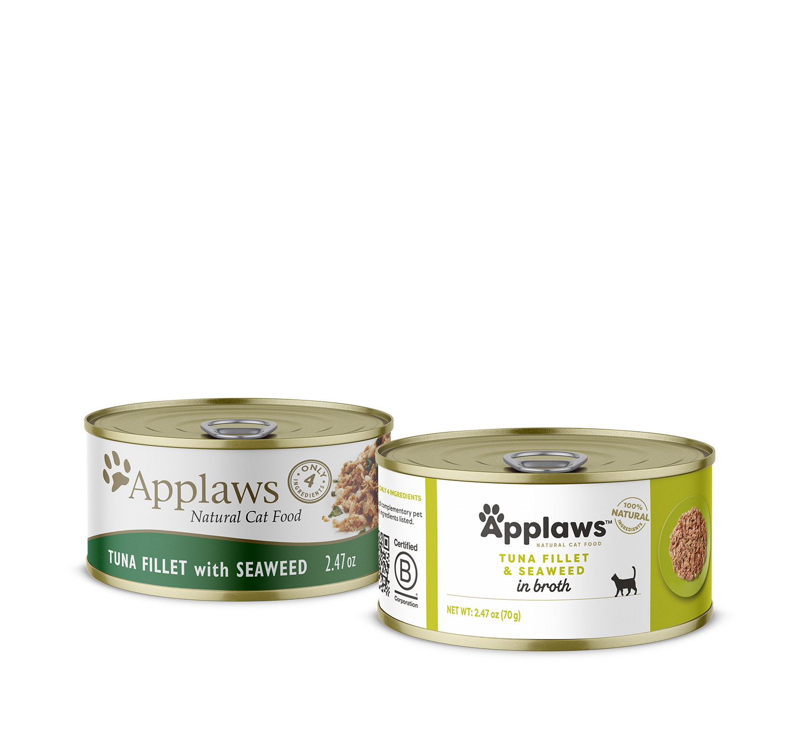 Applaws Adult Tuna and Seaweed Wet Cat Food (2.47oz) - Wet Cat Food at Purrfect Pet Kingdom