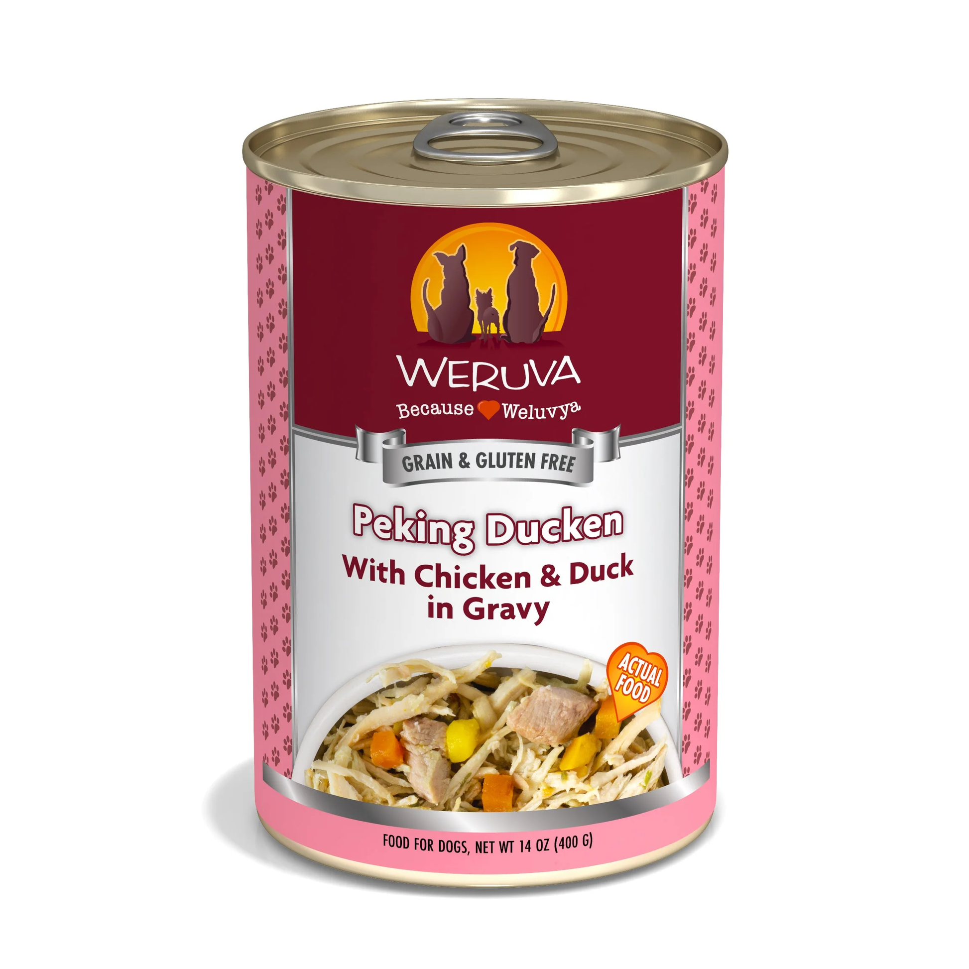 Weruva Peking Ducken Wet Dog Food 14Oz Wet Dog Food Premium - main product image