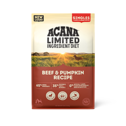 Dog Food Acana Adult Beef and Pumpkin Singles Limited Ingred - main product image
