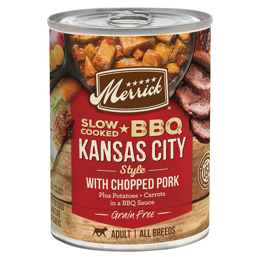 Merrick Slow Cooked Grain Free Adult Bbq Kansas City Pork 12 - detail view