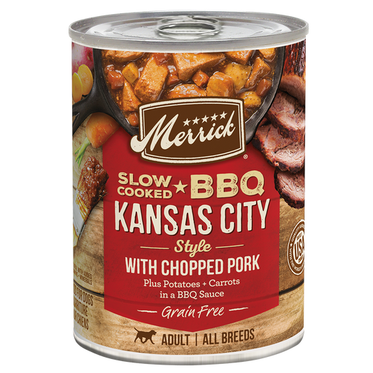 Merrick Slow Cooked Grain Free Adult Bbq Kansas City Pork 12 - detail view