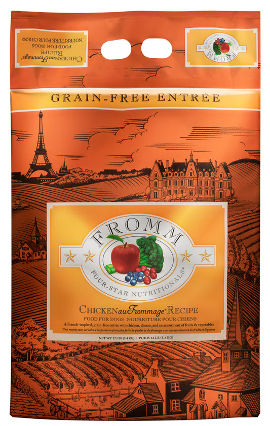 Fromm 4 Star All Life Stages Grain Free Chicken Au Frommage - main product image