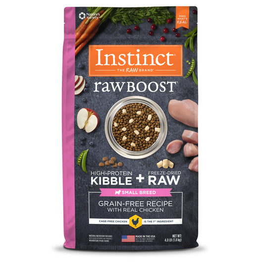Instinct Raw Boost Adult Small Breed Chicken Dry Dog Food 3 - main product image