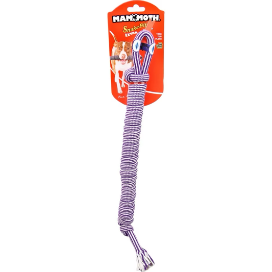 Mammoth Extra Snakebiter Shorty Interactive Dog Toy Durable - main product image
