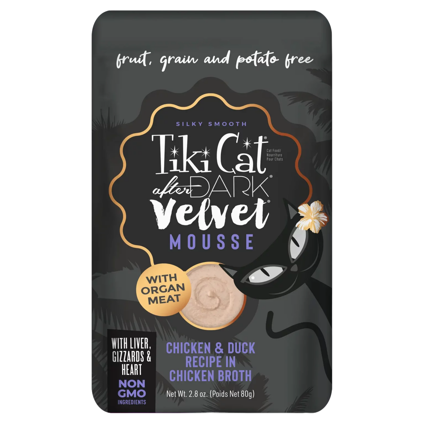 Tikicat Adult After Dark Velvet Mousse Chicken And Duck 2 - main product image