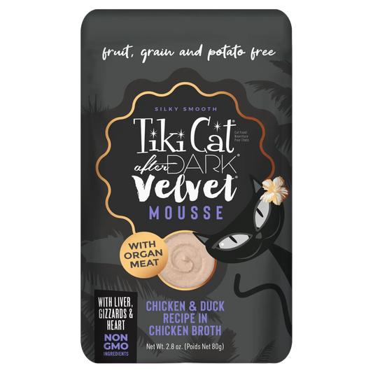 Tikicat Adult After Dark Velvet Mousse Chicken And Duck 2 - main product image