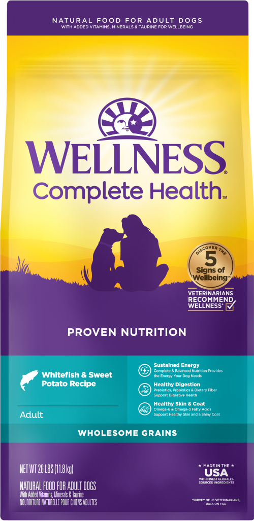 Wellness Complete Health Adult Whitefish And Sweet Potato - main product image