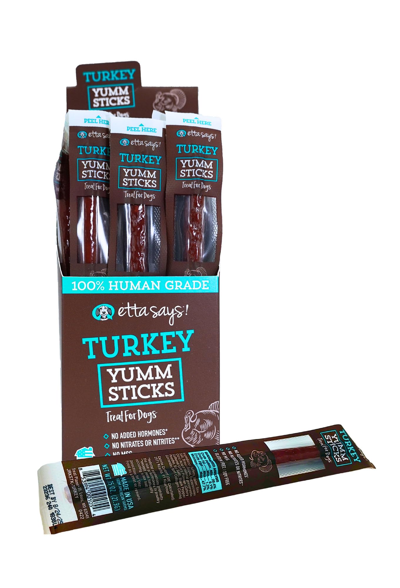 Dog Treats Premium Turkey Chews 0.75oz Training Rewards - main product image
