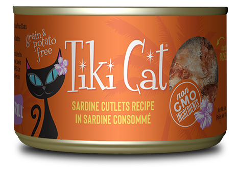 Tikicat All Life Stages Tahitian Grill Sardine 2 8Oz Wet Cat - main product image