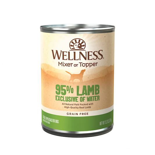 Wet Dog Food Wellness Lamb Recipe 13.2oz Daily Meals Premium - main product image