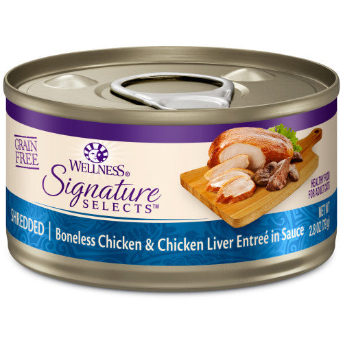 Wellness Core Adult Signature Select Shredded Chicke 91397 - main product image