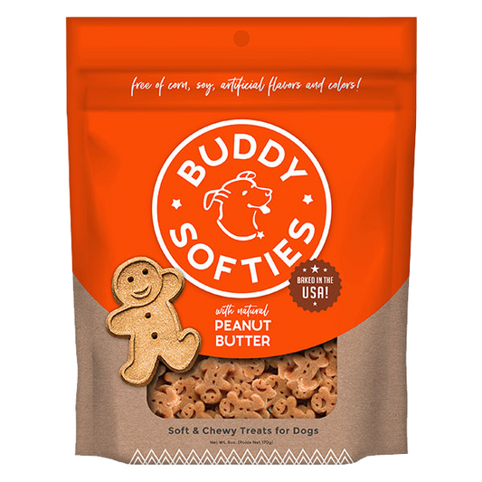 Buddy Softies Peanut Butter Dog Treats Dog Treats Premium - main product image