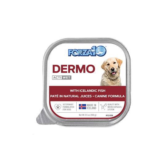 FORZA10 Adult Dermo Icelandic Fish Actiwet Dog Food (3.5oz) - main product image