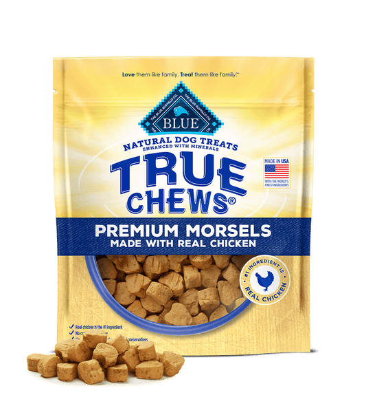 Blue Buffalo True Chews Morsels Chicken Dog Treats (11oz) - main product image