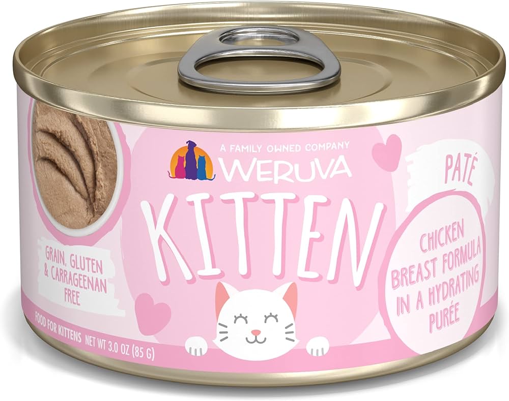 Weruva Kitten Chicken Puree Wet Cat Food 3Oz Wet Cat Food - main product image