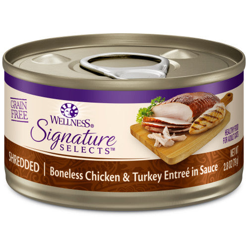 Wellness Core Adult Signature Select Shredded Chicke 08229 - main product image