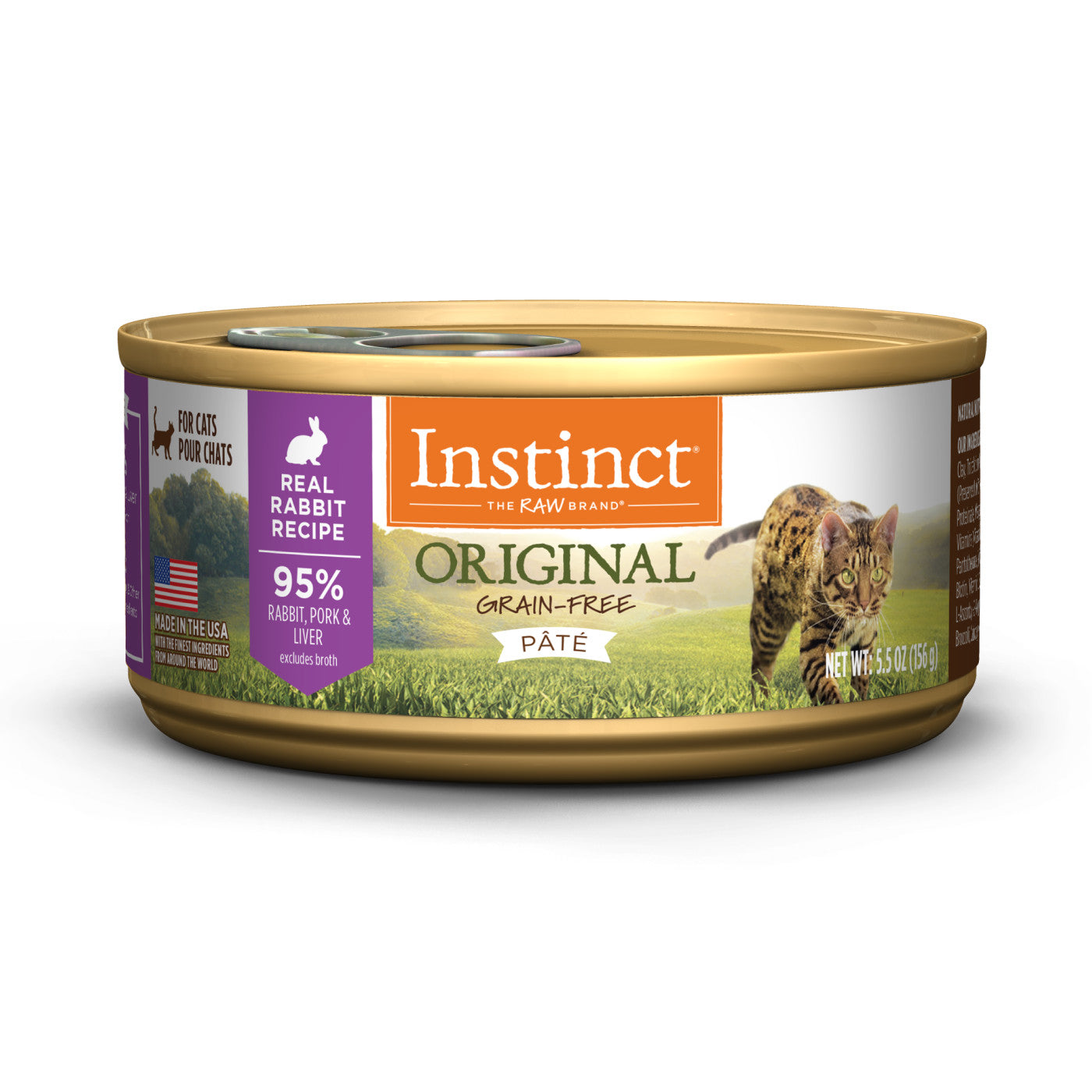 Instinct Original Adult Rabbit Wet Cat Food 3Oz Wet Cat Food - main product image