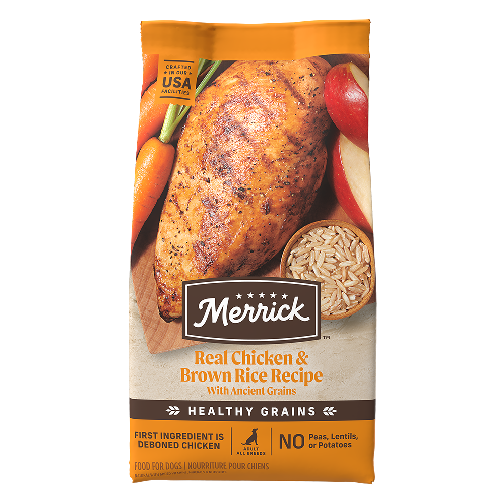 Merrick Classic Healthy Grains Chicken And Brown Rice Dry - main product image