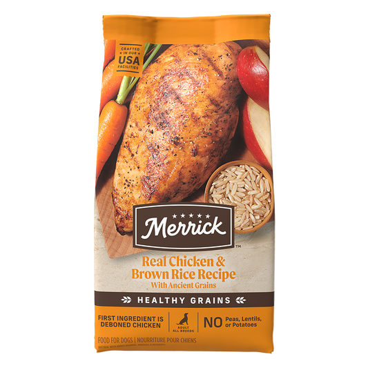 Merrick Classic Healthy Grains Chicken And Brown Rice Dry - main product image