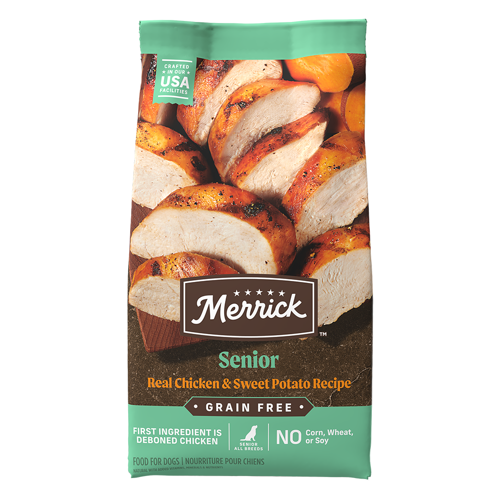 Merrick Grain Free Senior Chicken And Sweet Potato Dog Dry - main product image