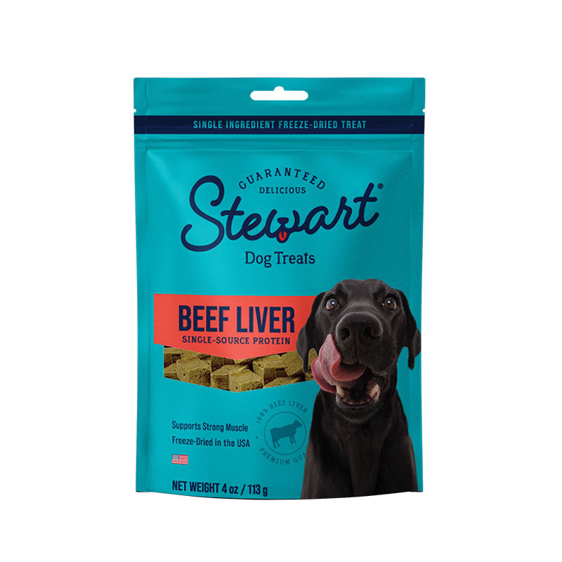 Stewarts Treats Beef Liver Freeze Dried Dog Treats Dog - main product image