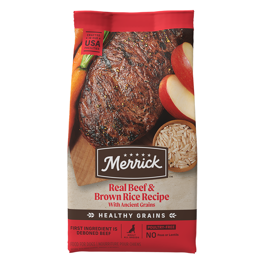 Merrick Classic Healthy Grains Beef And Brown Rice Dry Dog - main product image