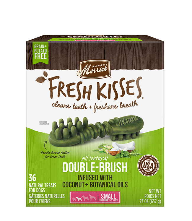 Merrick Fresh Kisses Coconut Dental Treats 23Oz Dog Treats - main product image