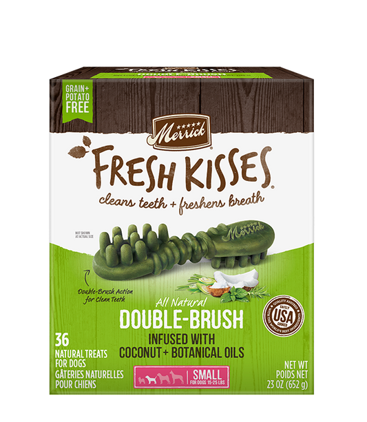 Merrick Fresh Kisses Coconut Dental Treats 23Oz Dog Treats - main product image