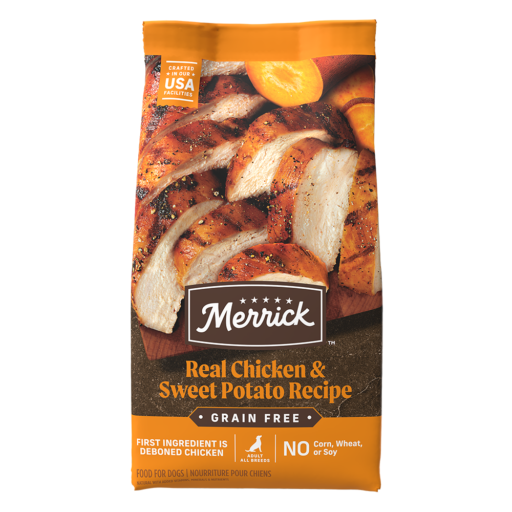 Merrick Grain Free Adult Chicken And Sweet Potato Dog Dry - main product image