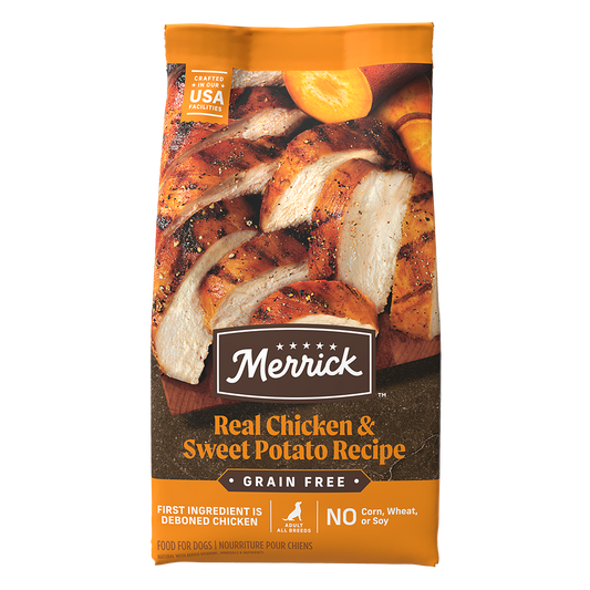 Merrick Grain Free Adult Chicken And Sweet Potato Dog Dry - main product image
