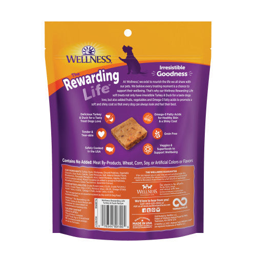 Dog Treats Wellness Turkey Chews 6oz Training Rewards Premiu - detail view