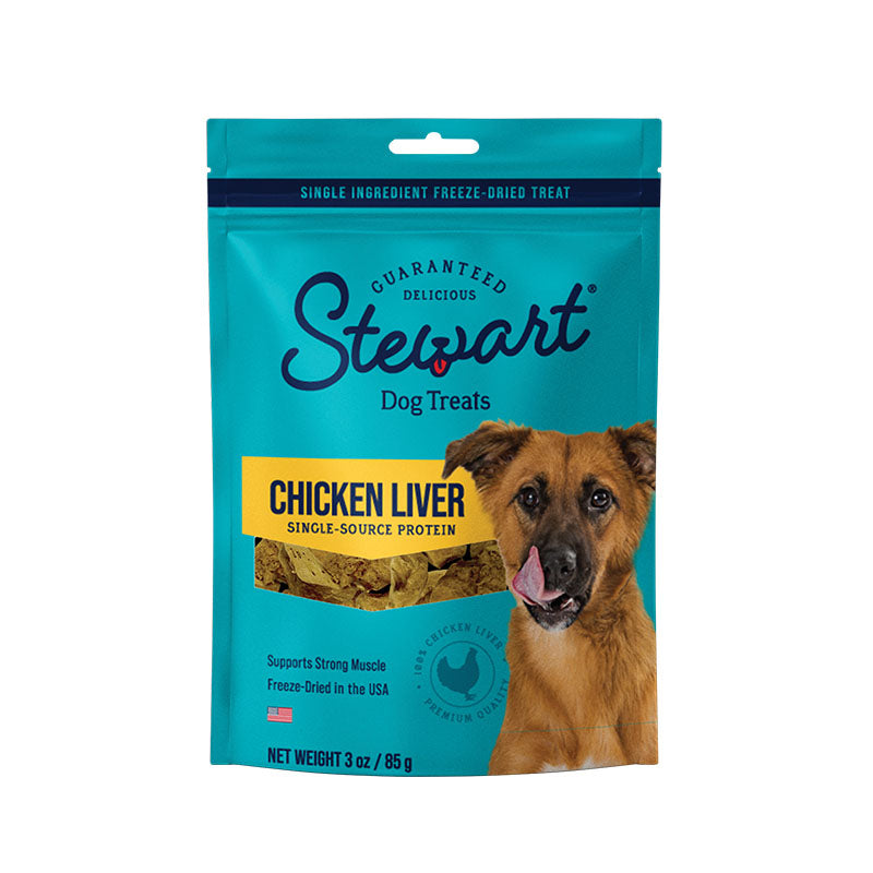 Stewarts Treats Chicken Liver Freeze Dried Dog Treats Dog - main product image