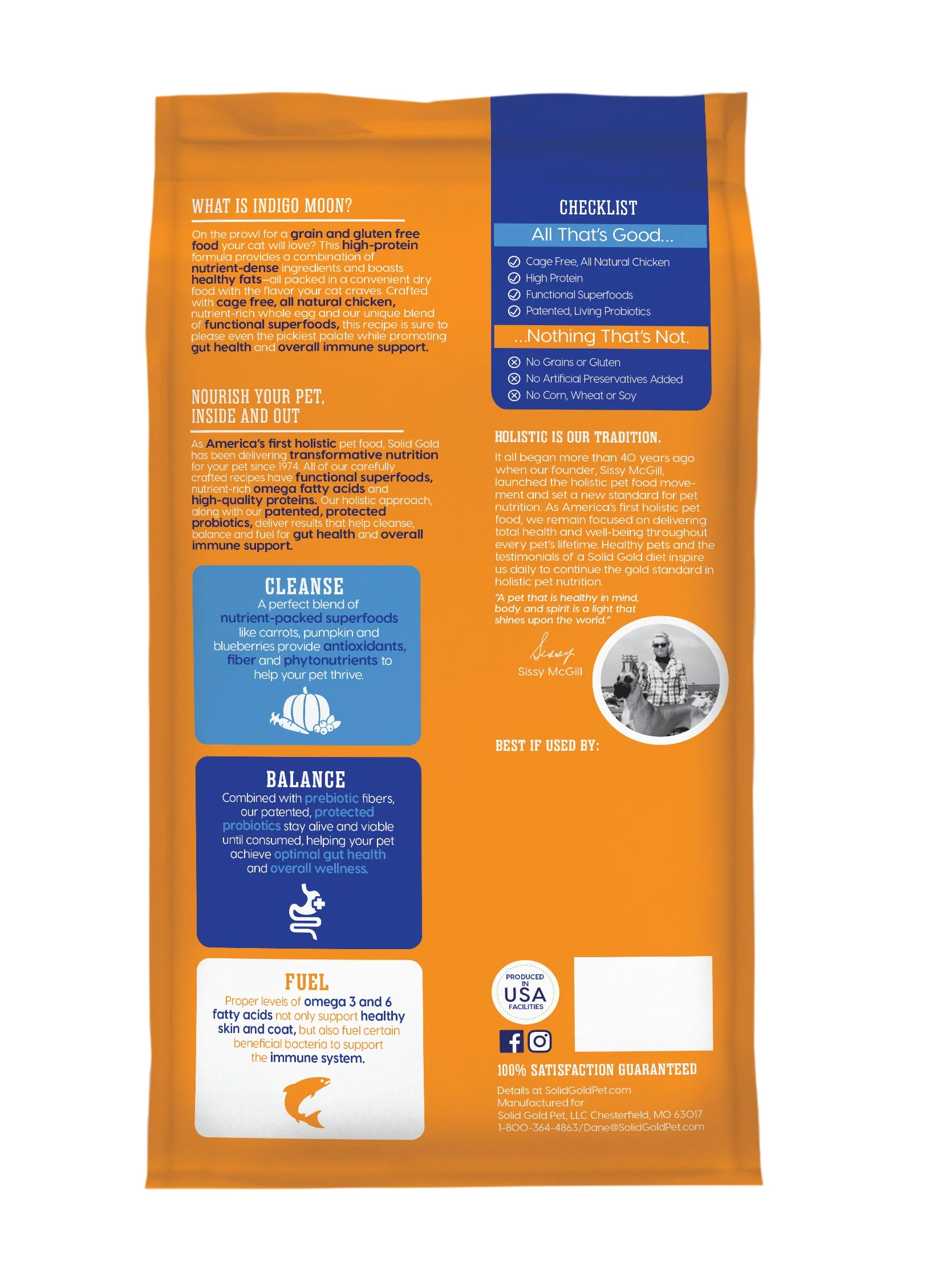Dry Cat Food Premium Chicken Recipe 3lb Daily Meals Premium - detail view