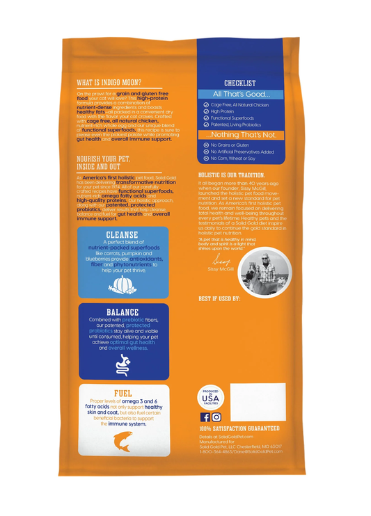 Dry Cat Food Premium Chicken Recipe 3lb Daily Meals Premium - detail view