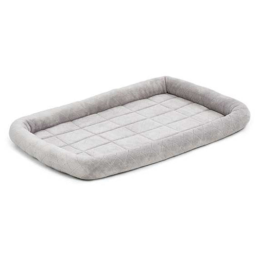 The Family Pet Dog Beds 36in Midwest Diamond Stitch Bed Gray - main product image