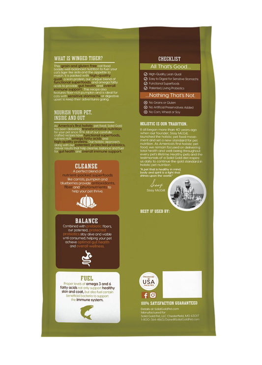 Dry Cat Food Premium Pumpkin Recipe 3lb Daily Meals Premium - detail view