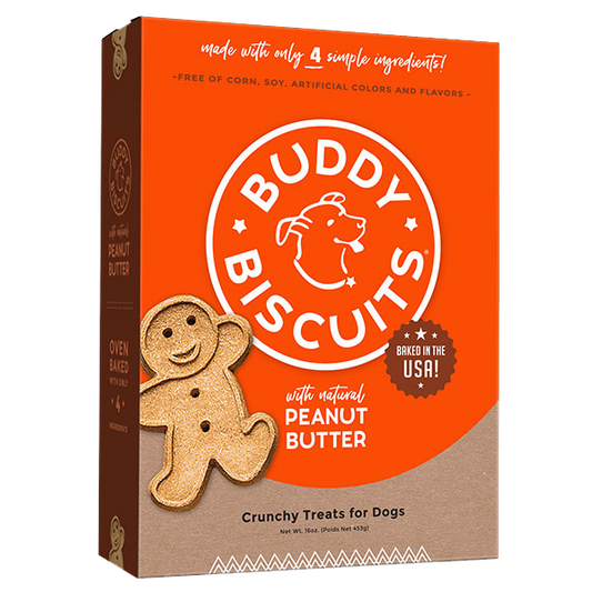 Buddy Biscuits Crunchy Peanut Butter Dog Treats Dog Treats - main product image