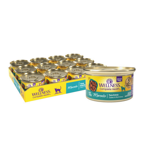 Wellness Complete Health Adult Morsels Tuna Dinner Wet Cat 5 - main product image