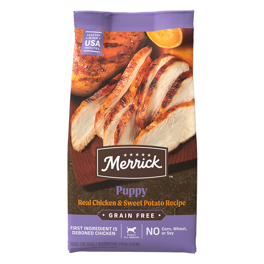 Merrick Grain Free Puppy Chicken And Sweet Potato Dog Dry - main product image