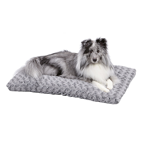 Midwest Ombre Swirl Pet Bed Tan 29X21 Fits 30Crate Washable - detail view