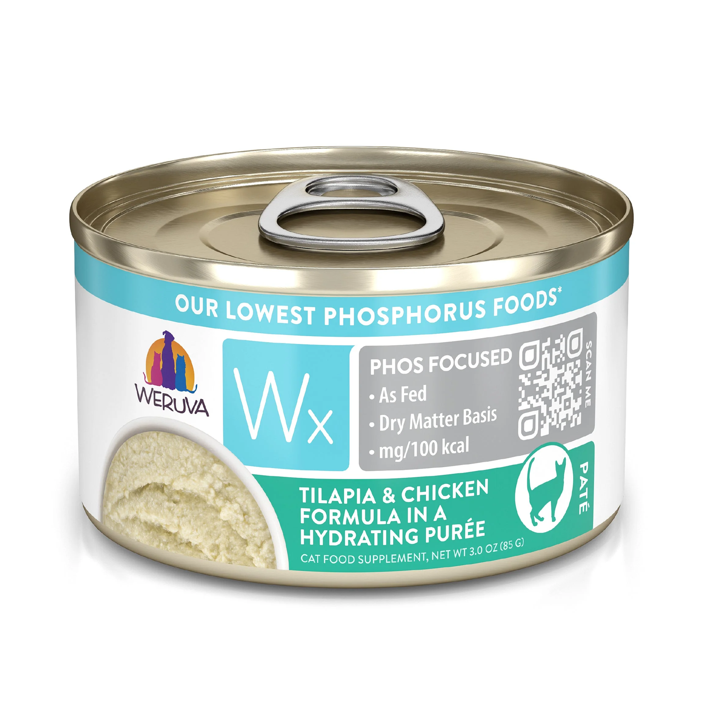Weruva Wx Tilapia And Chicken Wet Cat Food 3Oz Wet Cat Food - main product image
