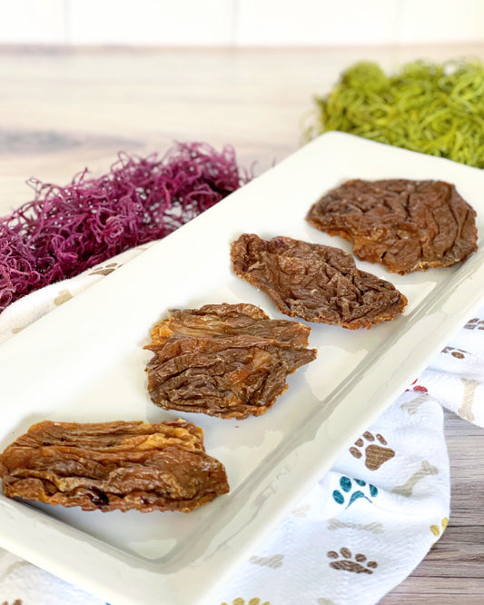 Beef Brain Thin Cut Dog Treats Premium Premium Pet Supply - detail view