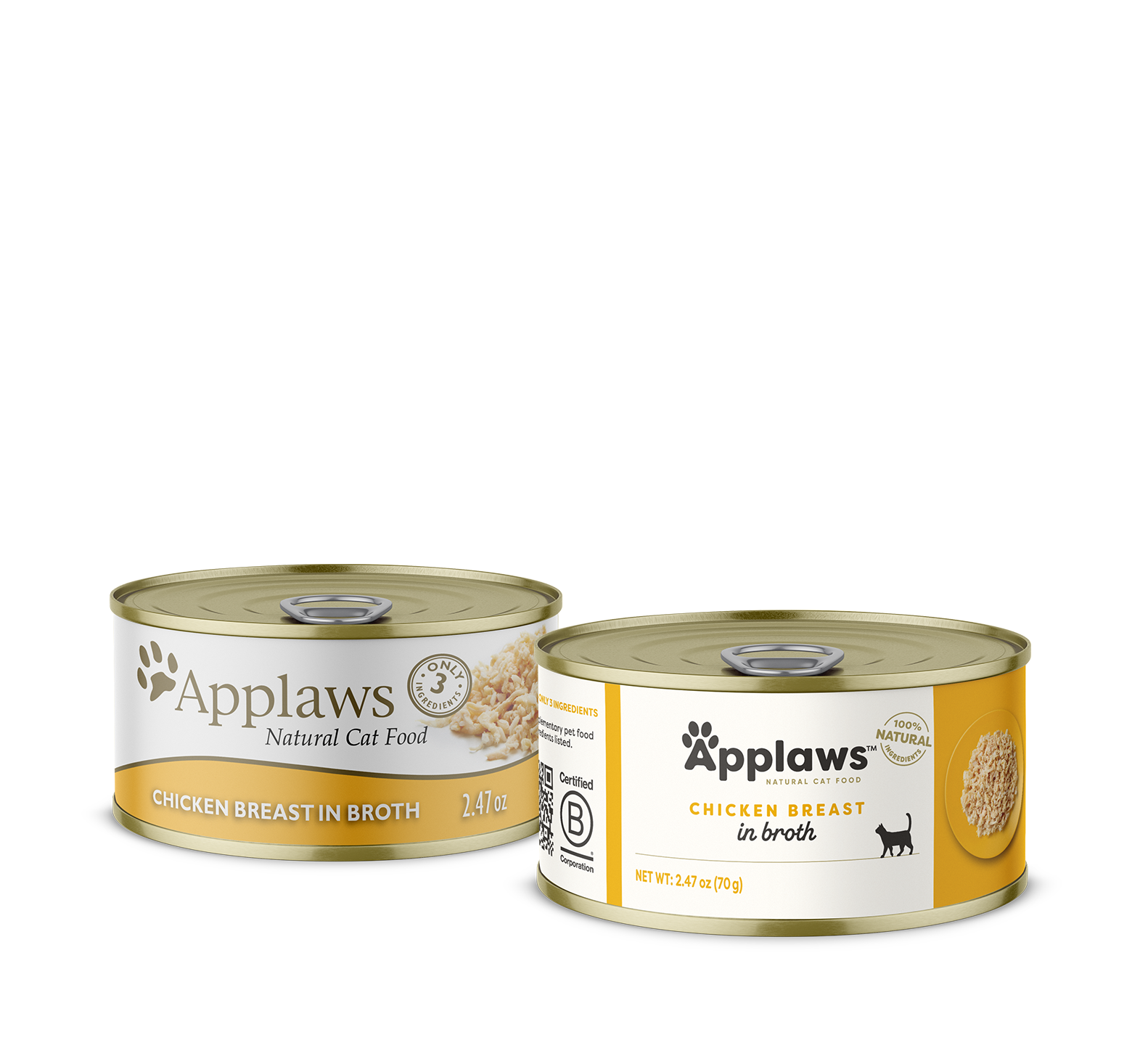 Applaws Adult Chicken Breast in Broth Wet Cat Food (2.47oz) - Wet Cat Food at Purrfect Pet Kingdom