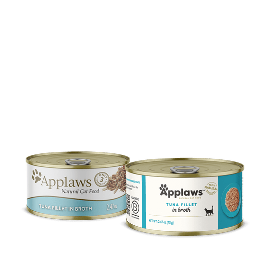 Applaws Adult Tuna Fillet in Broth Wet Cat Food (2.47oz) - Wet Cat Food at Purrfect Pet Kingdom